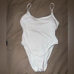 Andie Laguna ribbed one piece swimsuit